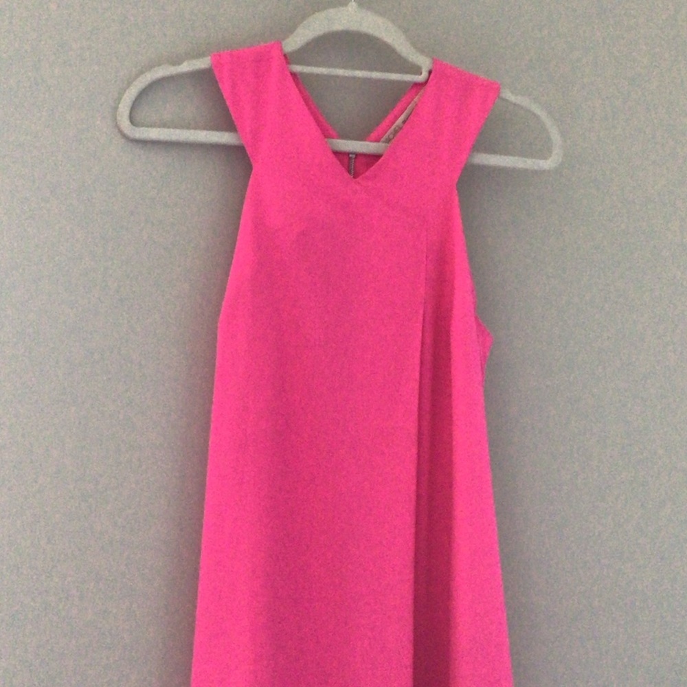 RACHEL Rachel Roy Hot Pink Sleeveless Dress